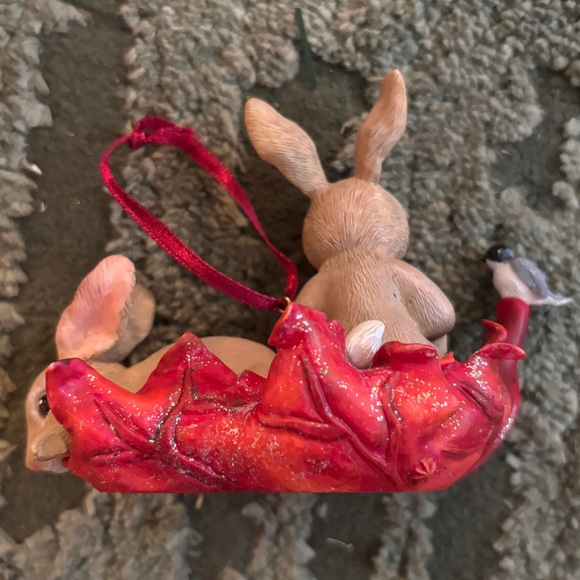 Christopher Radko Bunny Ornament - Picture 3 of 6